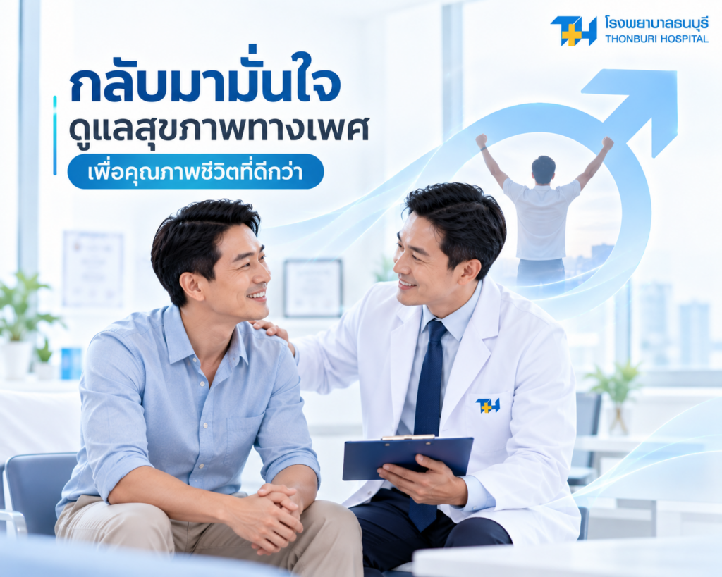 Shock Wave ทางเลือกเพื่อดูแลภาวะอวัยวะเพศไม่แข็งตัว (ED)